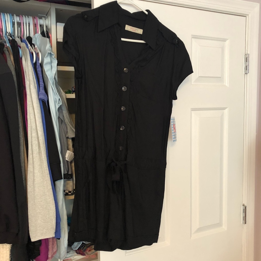 Lucy Love Black womens Romper